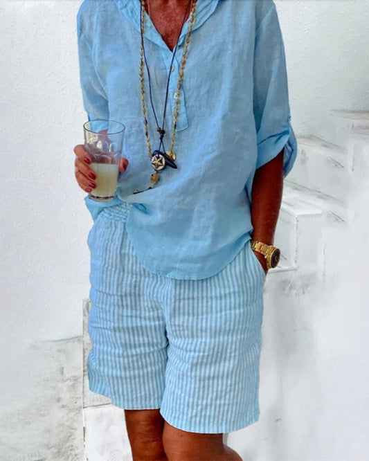 Élise – Shorts rayés