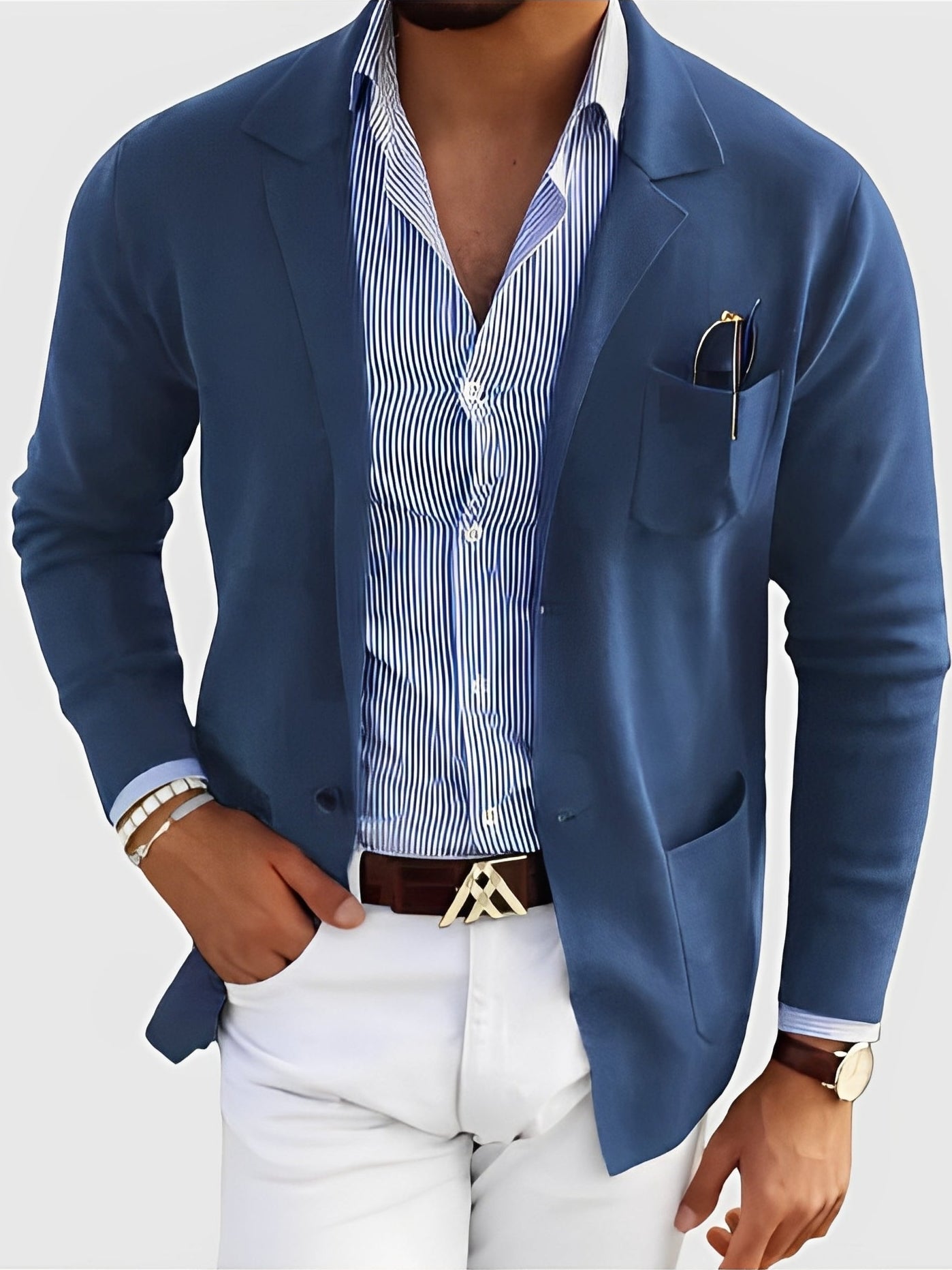 Jordan - Veste stylée avec poches pour hommes