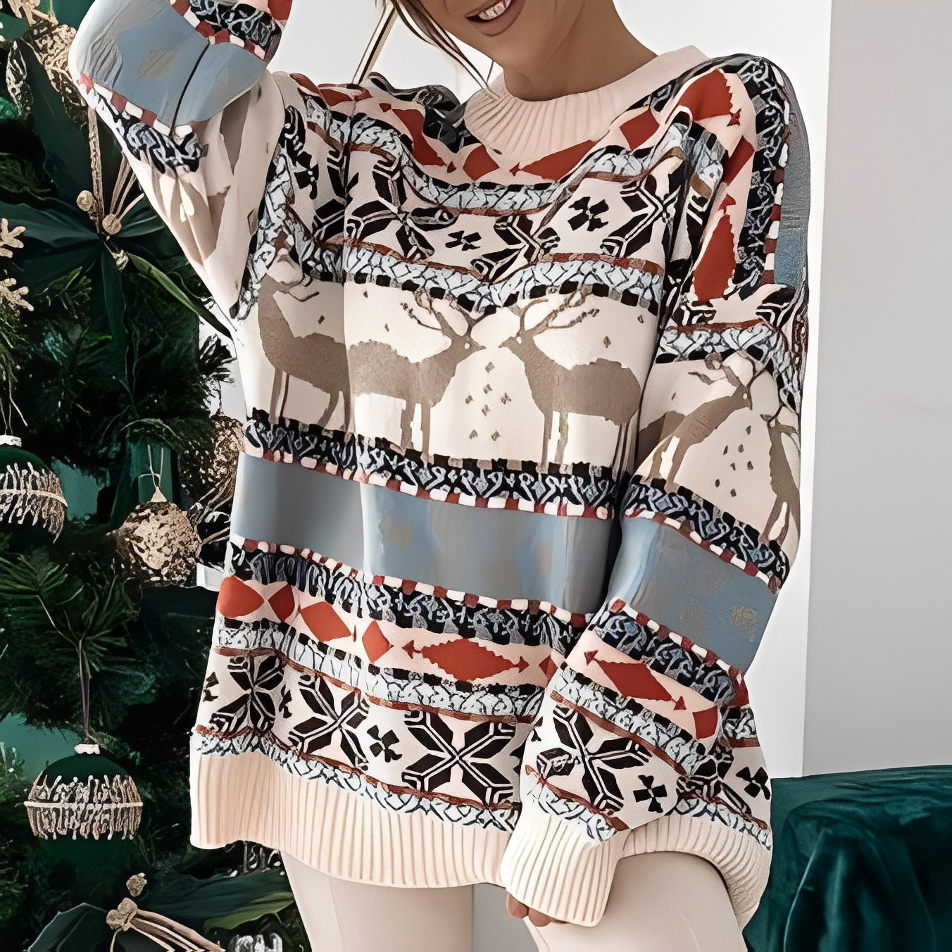 Rosemary - Pull de Noël chic et confortable pour femmes