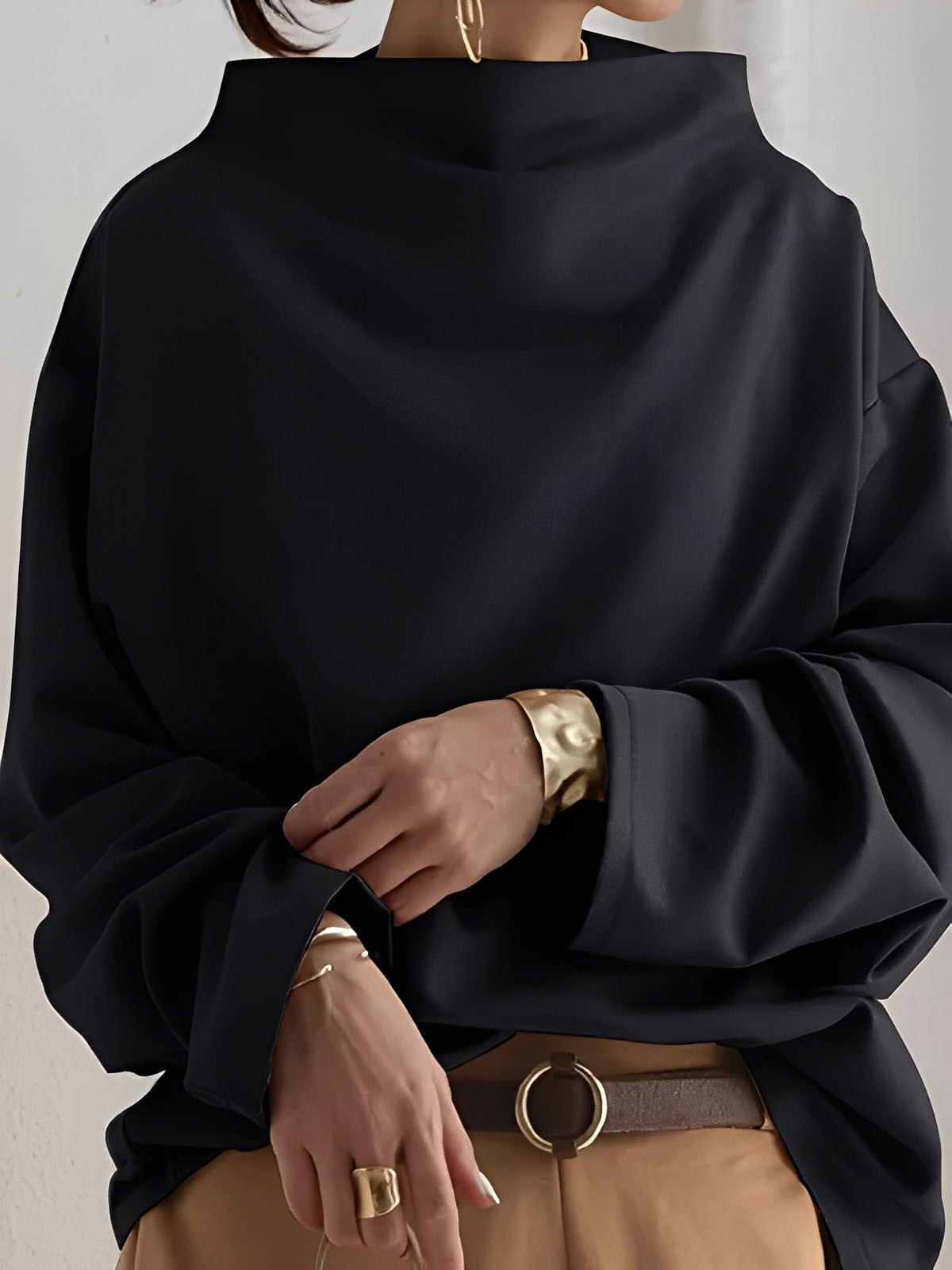 Bethney - Spacious and modern sweater for women