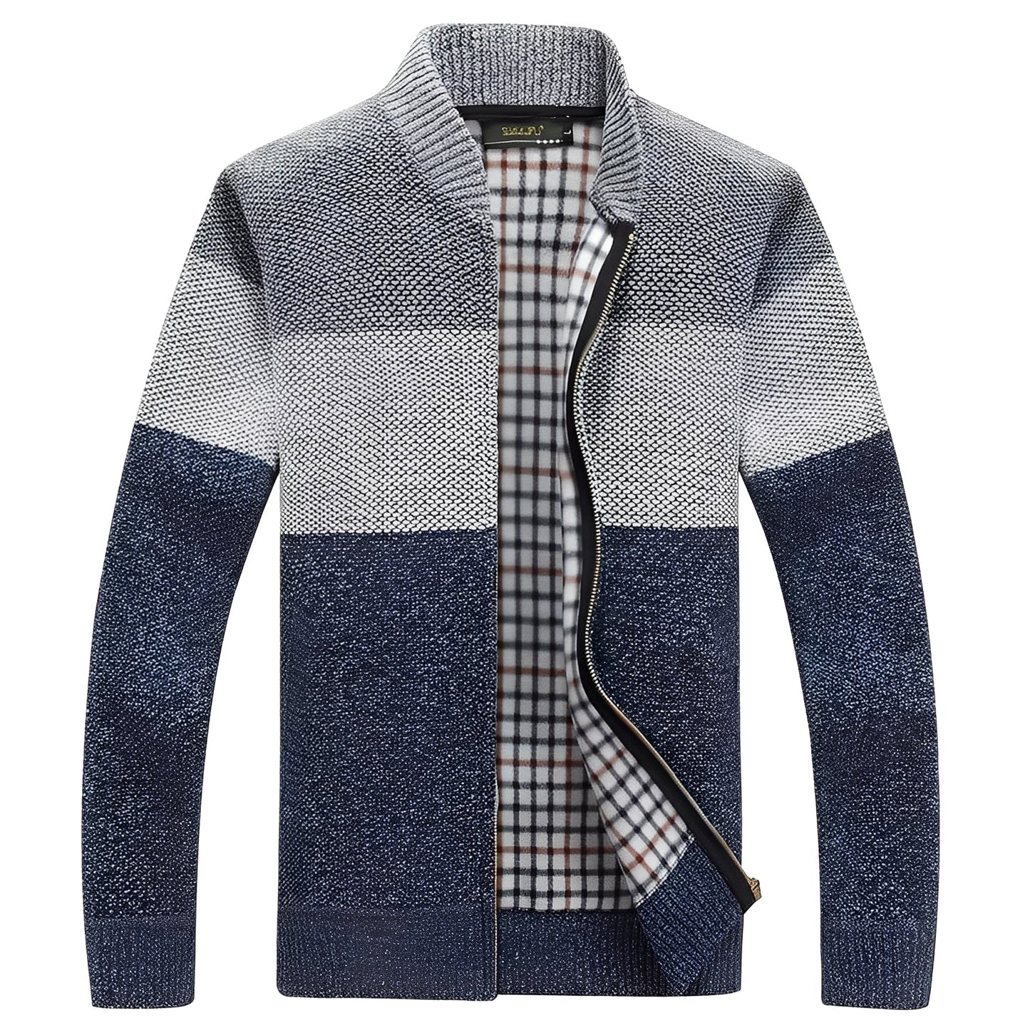 Shaw - Cardigan Classique avec Doublure pour Hommes