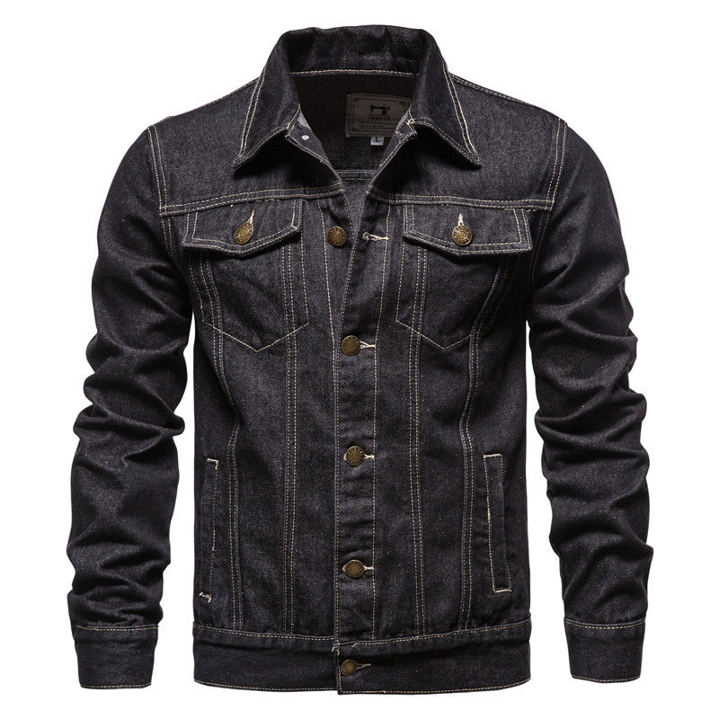 Jameson - Veste Trucker Homme en Jean Classique