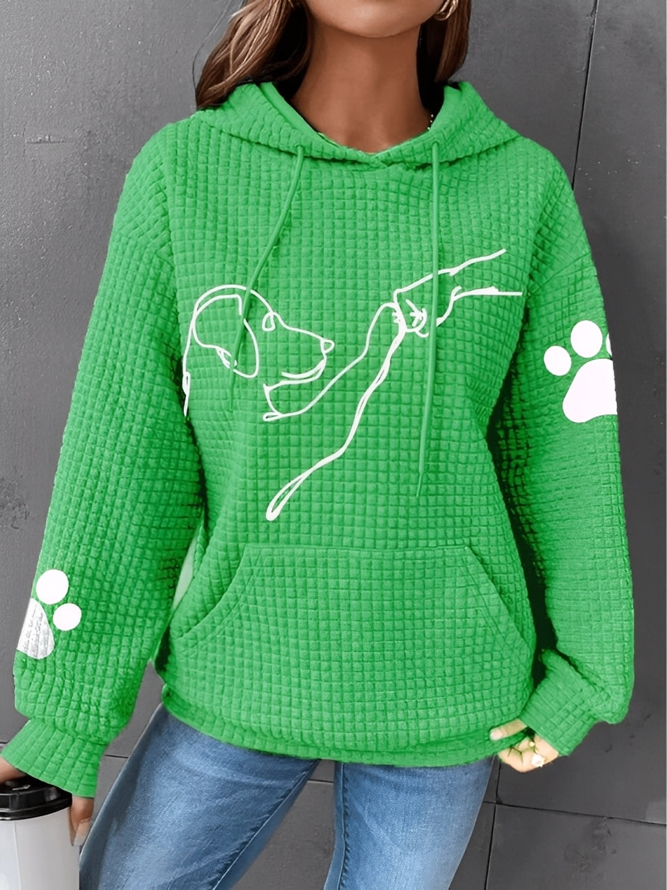 Berenice - Hoodie chaud imprimé pour femmes
