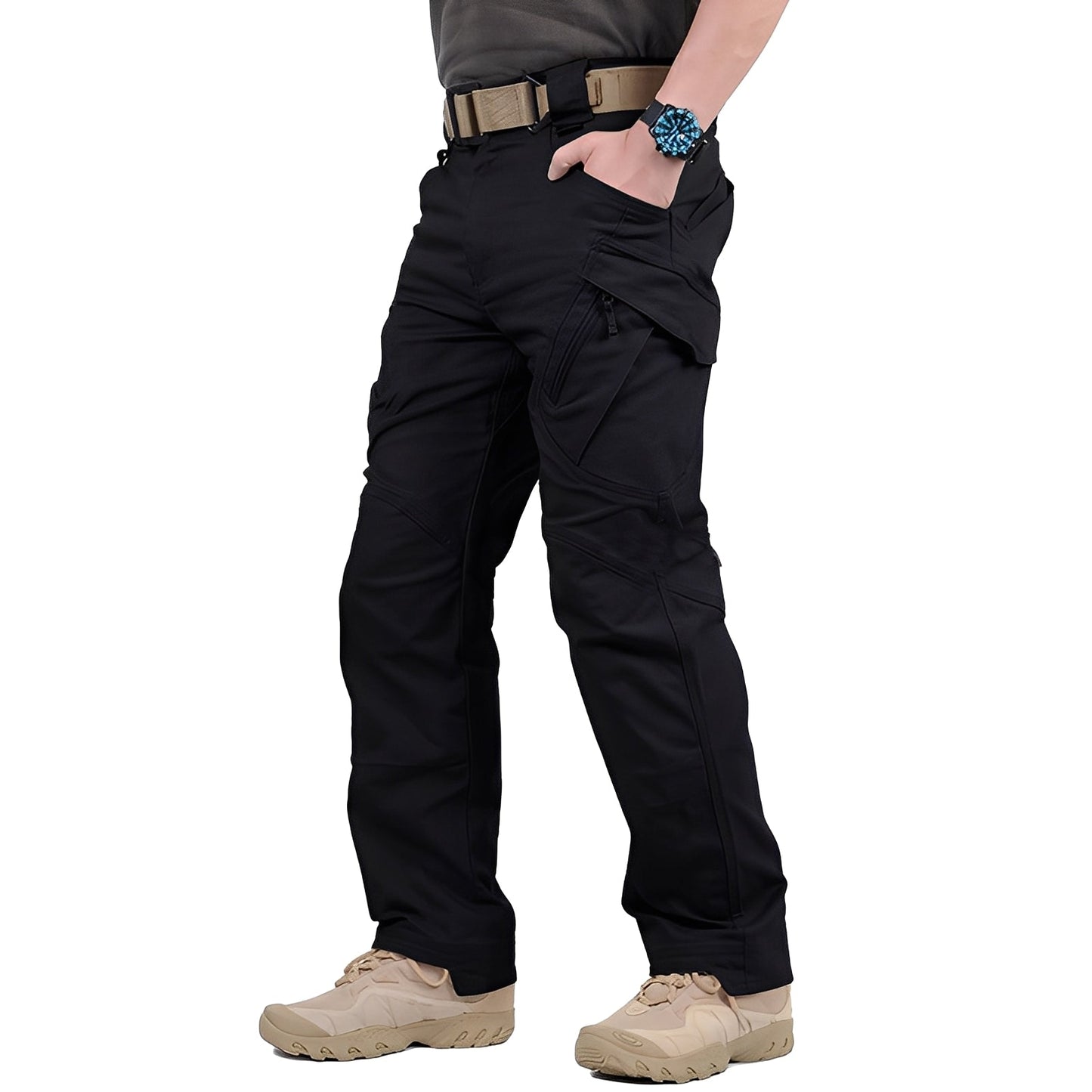 Roshan - Pantalon cargo décontracté et tactique pour hommes