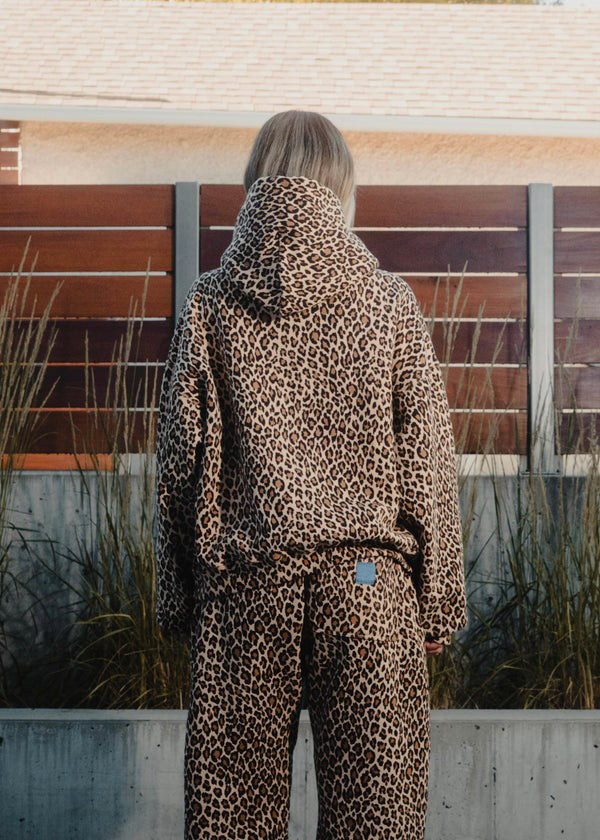 Elena – Sweat à Motif Léopard
