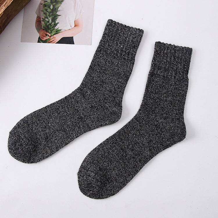 Jason - Chaussettes en laine épaisses d'hiver pour homme