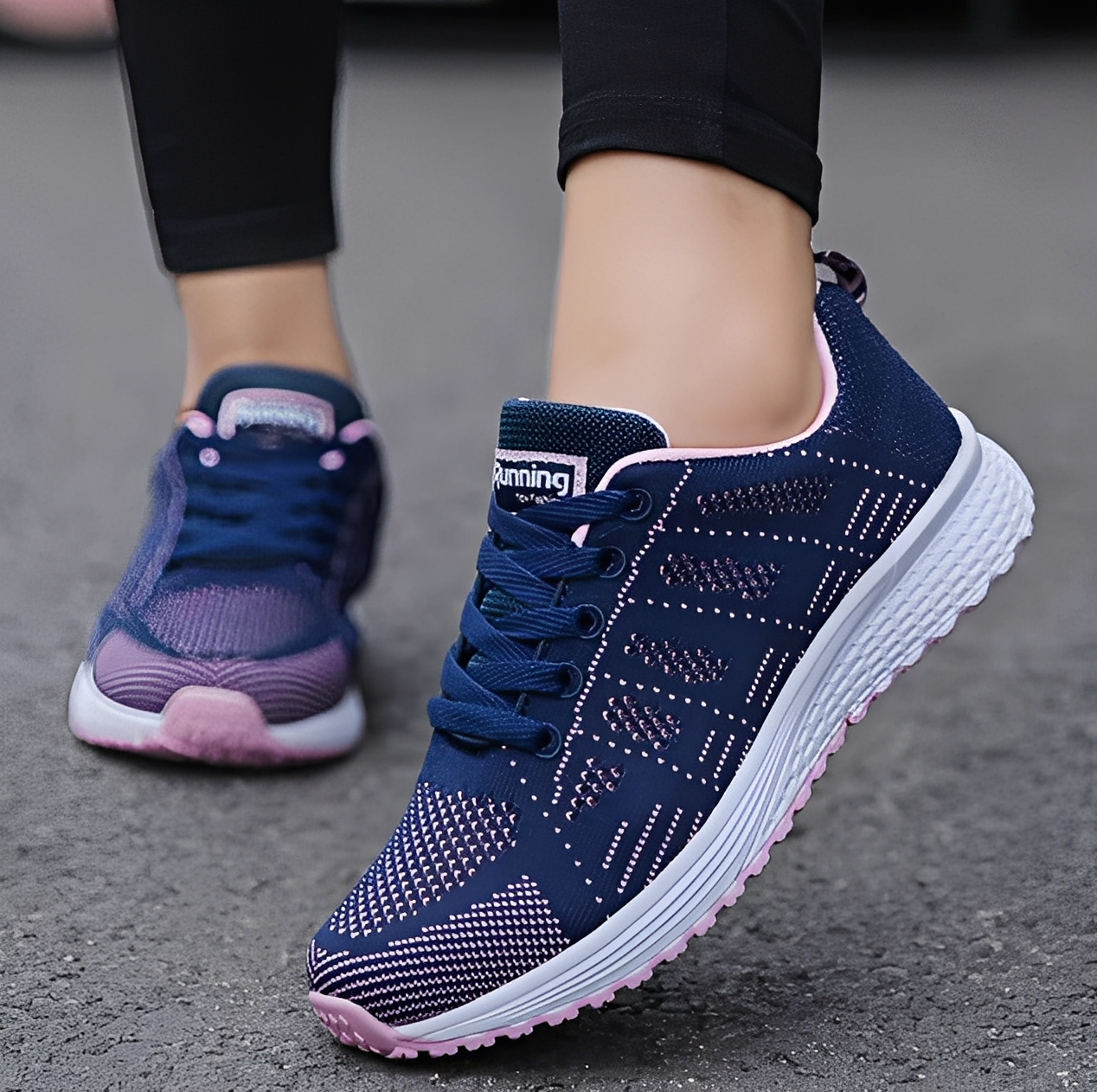 Chrysanta - Chaussures de sport confortables et décontractées pour femmes