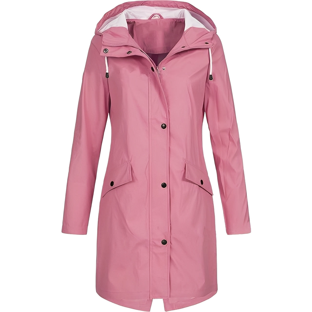 Jessica - Long manteau imperméable pour femmes, polyvalent