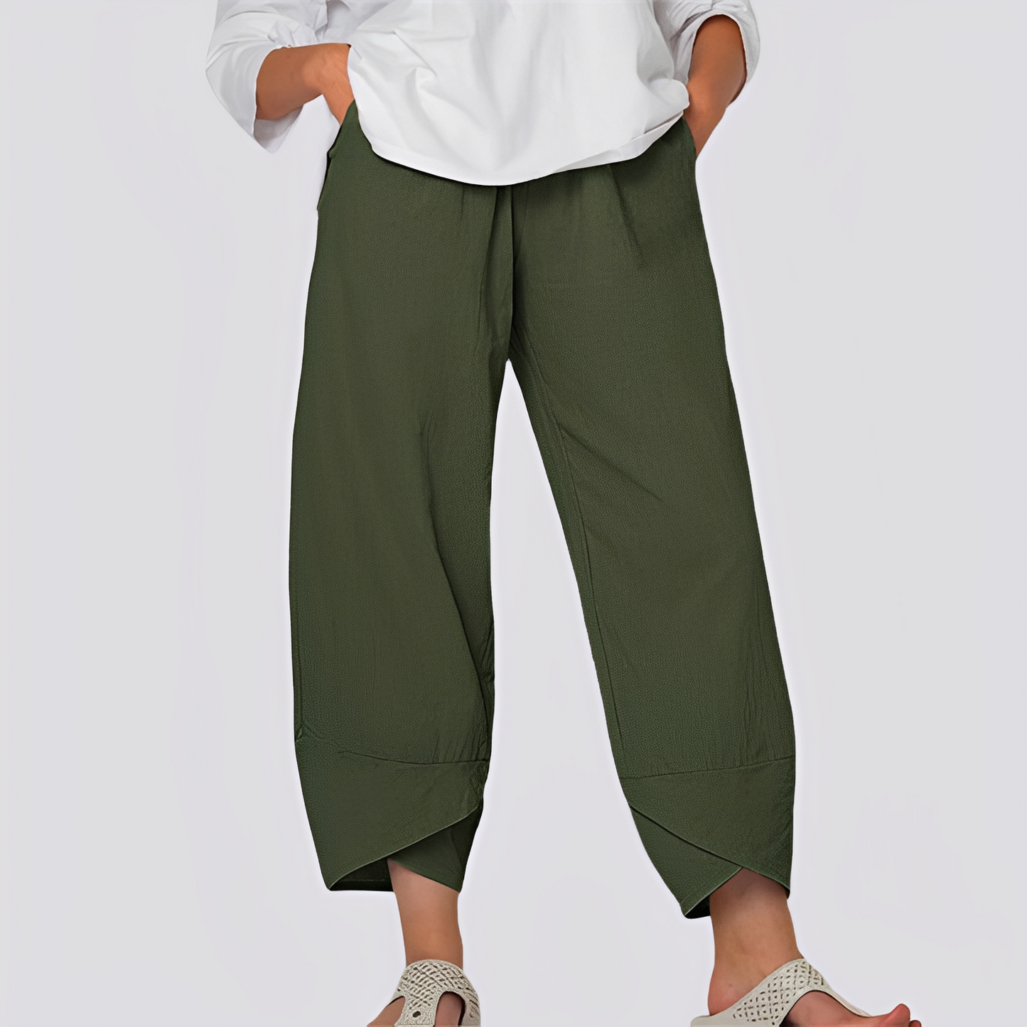 Jessica - Elegante Hose mit weitem Bein für Damen