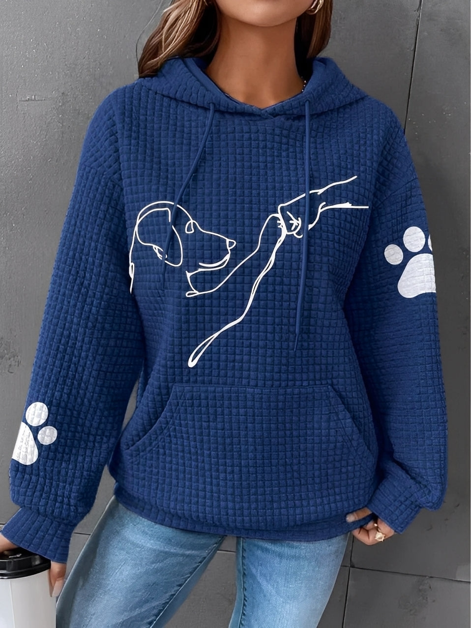 Berenice - Hoodie chaud imprimé pour femmes