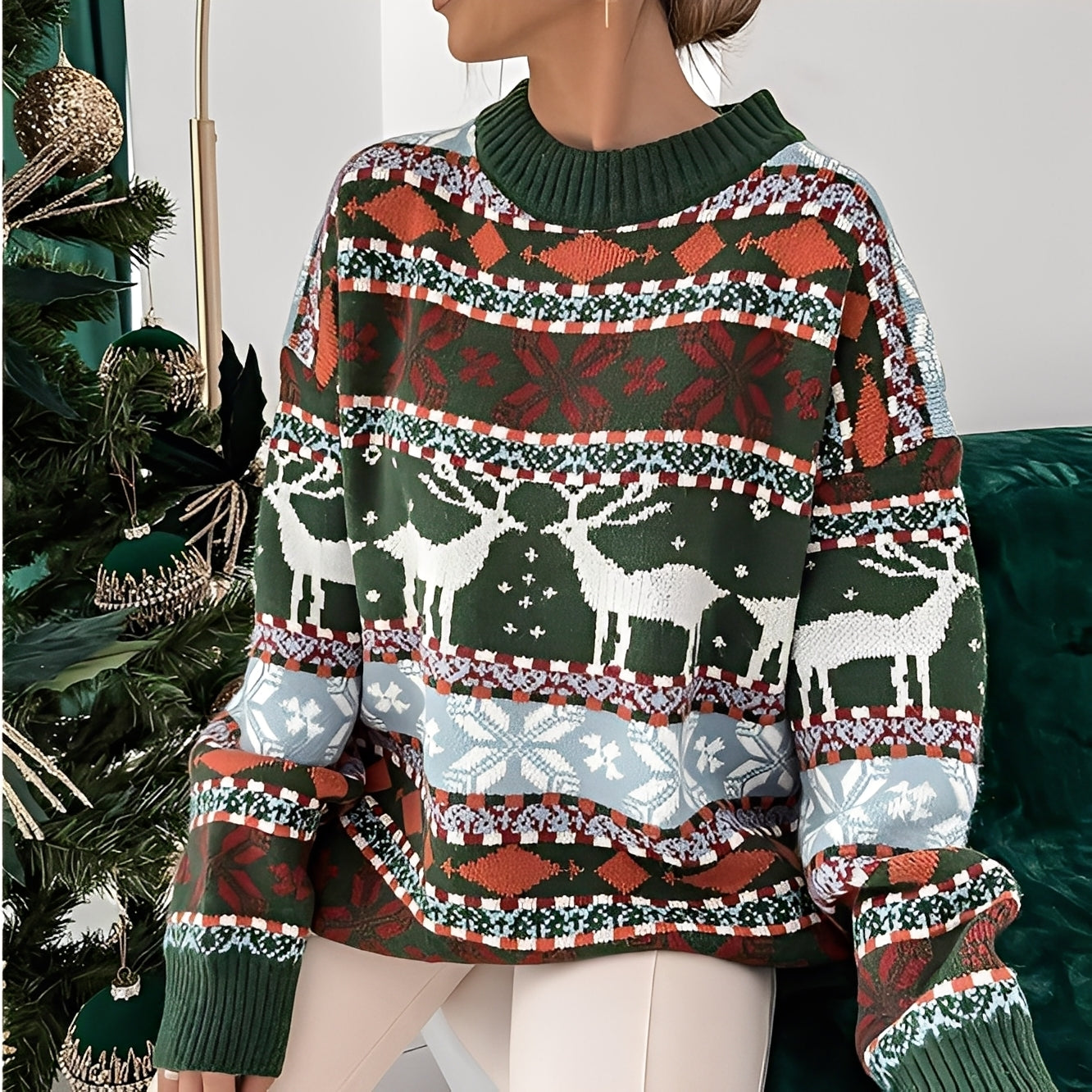 Rosemary - Pull de Noël chic et confortable pour femmes