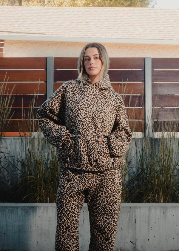 Elena – Sweat à Motif Léopard