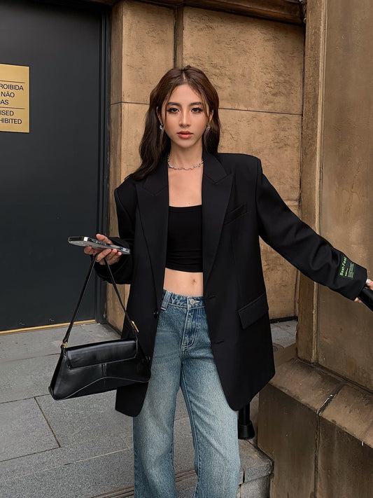 Shaye - Blazer ample au style classique pour femmes