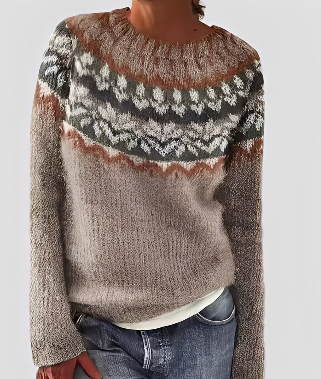 Christal - Pull en laine ample et à la mode pour femmes