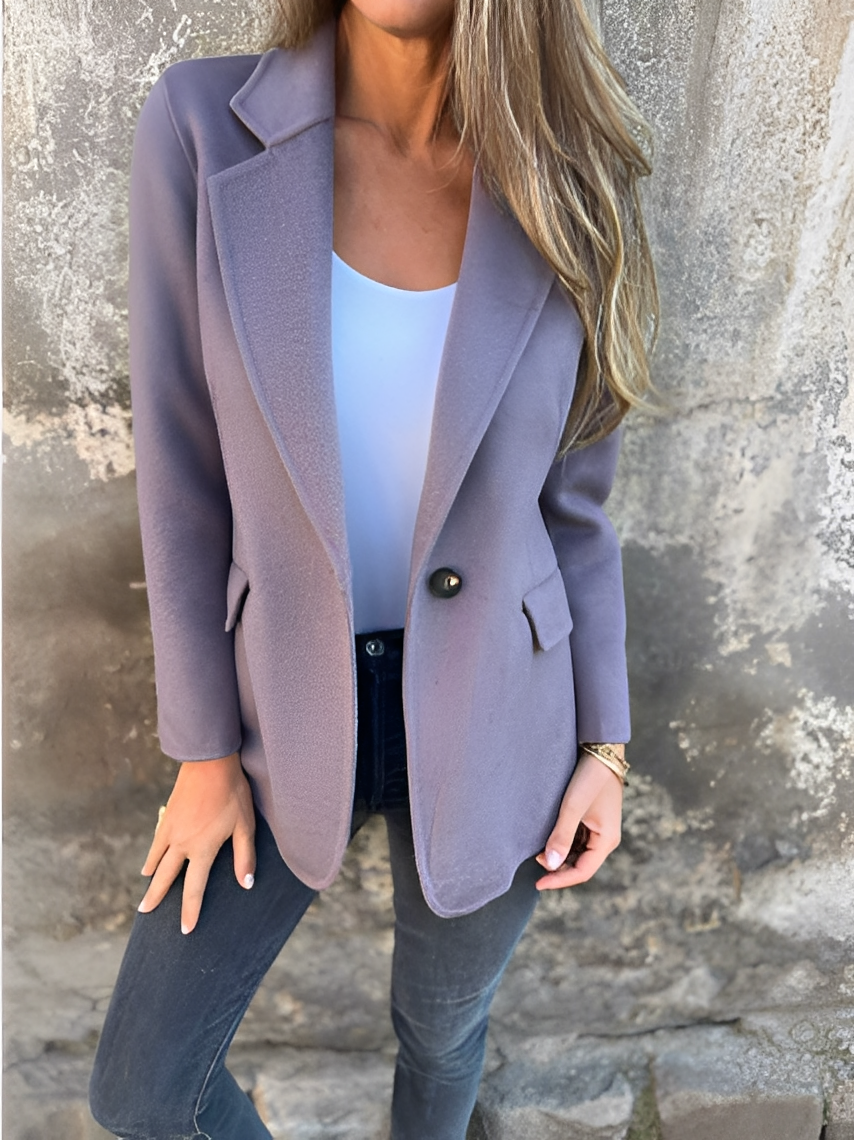 Desiree - Blazer féminin en laine moderne