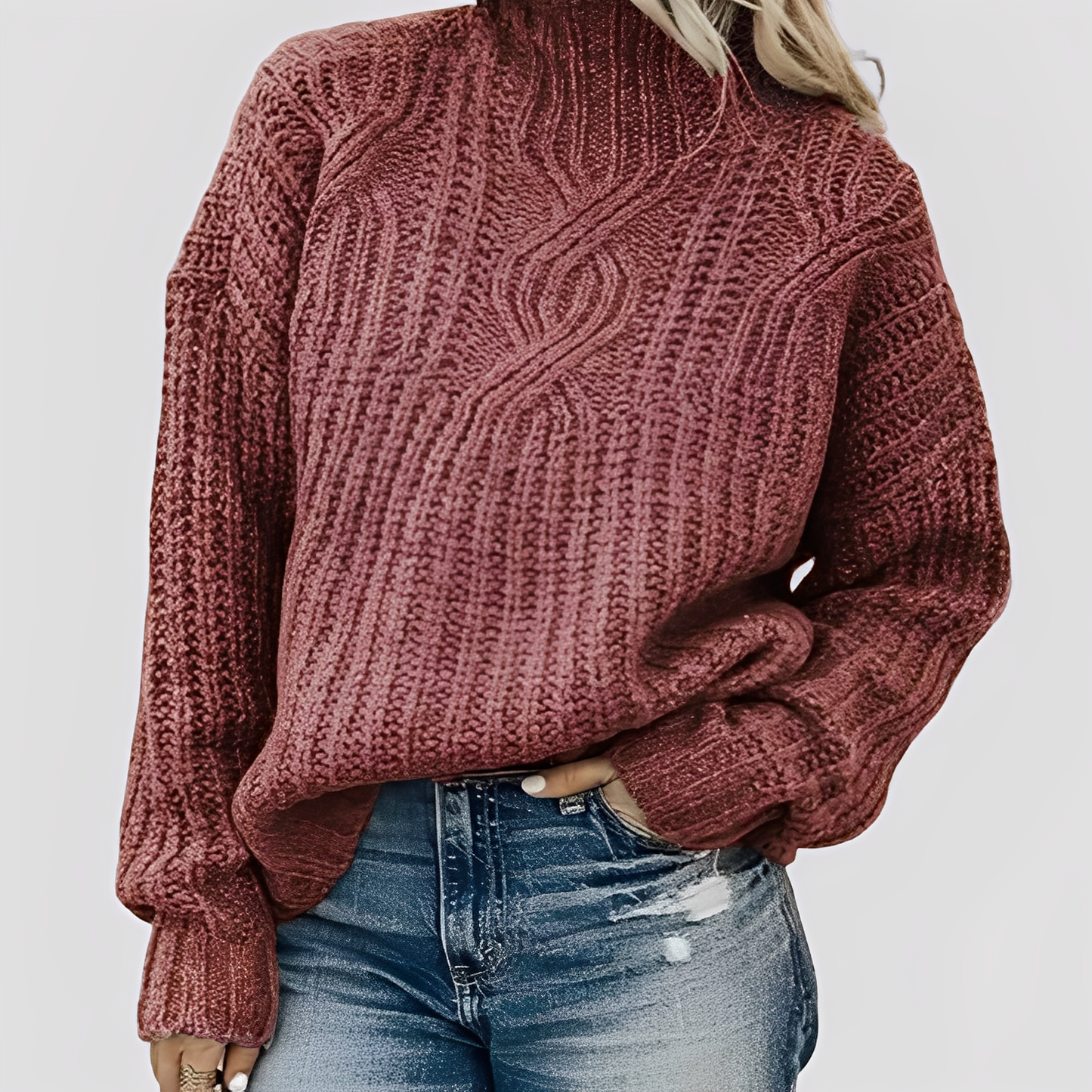 Julianne - Elegant and warm knitted sweaters for women