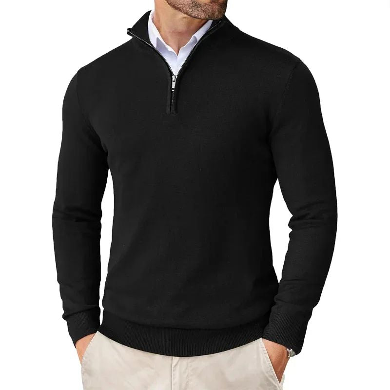 Bowen - Pull moderne zippé pour homme