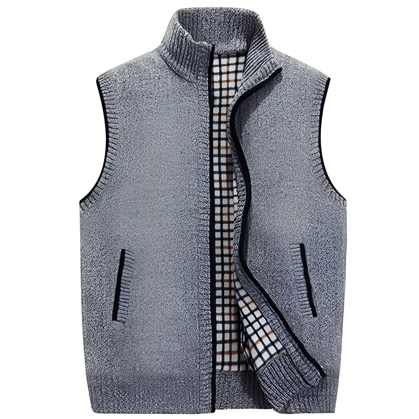 Shaw - Cardigan Classique avec Doublure pour Hommes