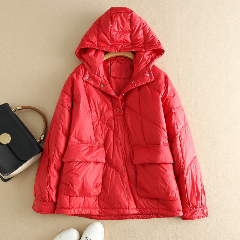 Amery - Manteau matelassé coloré et confortable avec capuche pour femmes