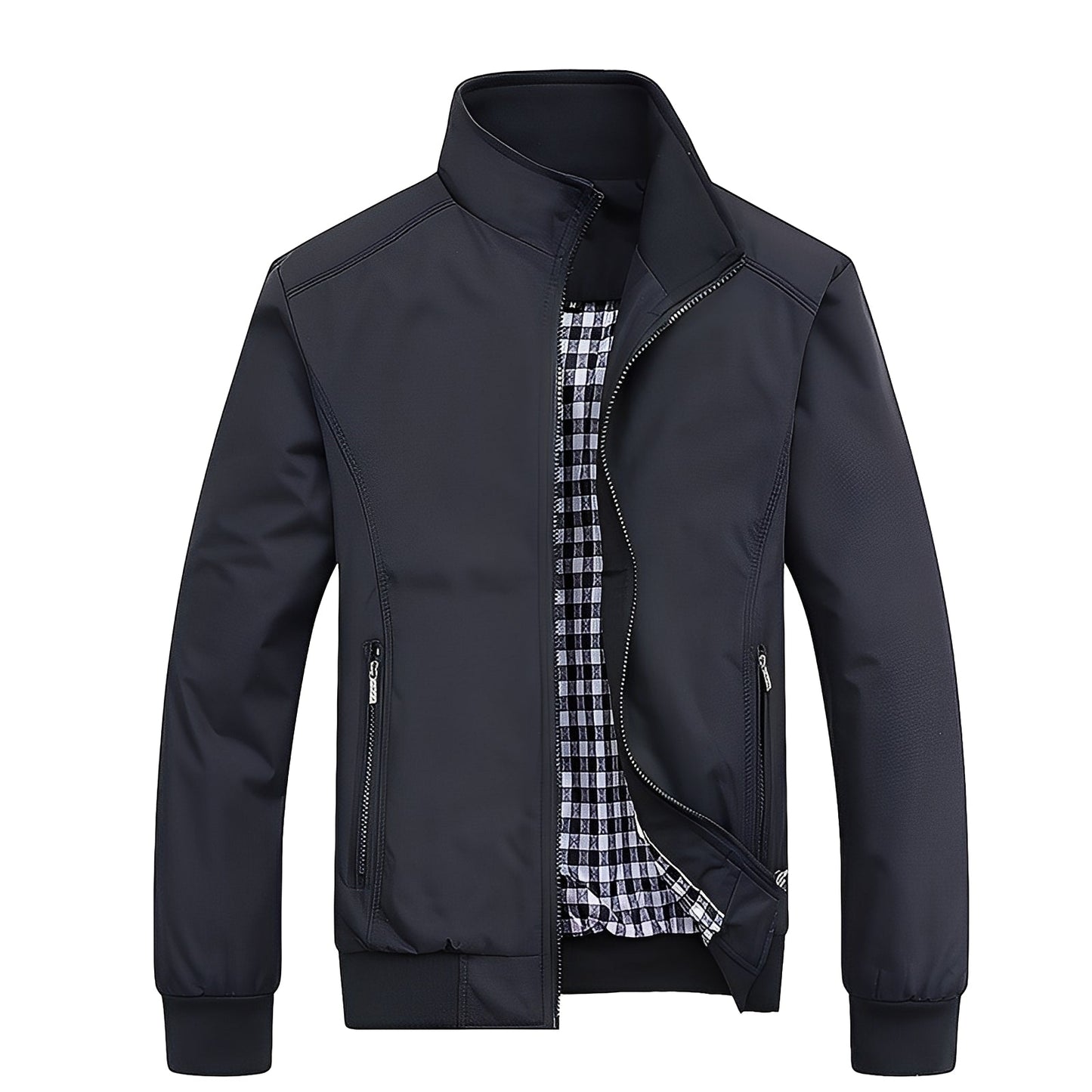 Edward - Modern zip-up jacket for men