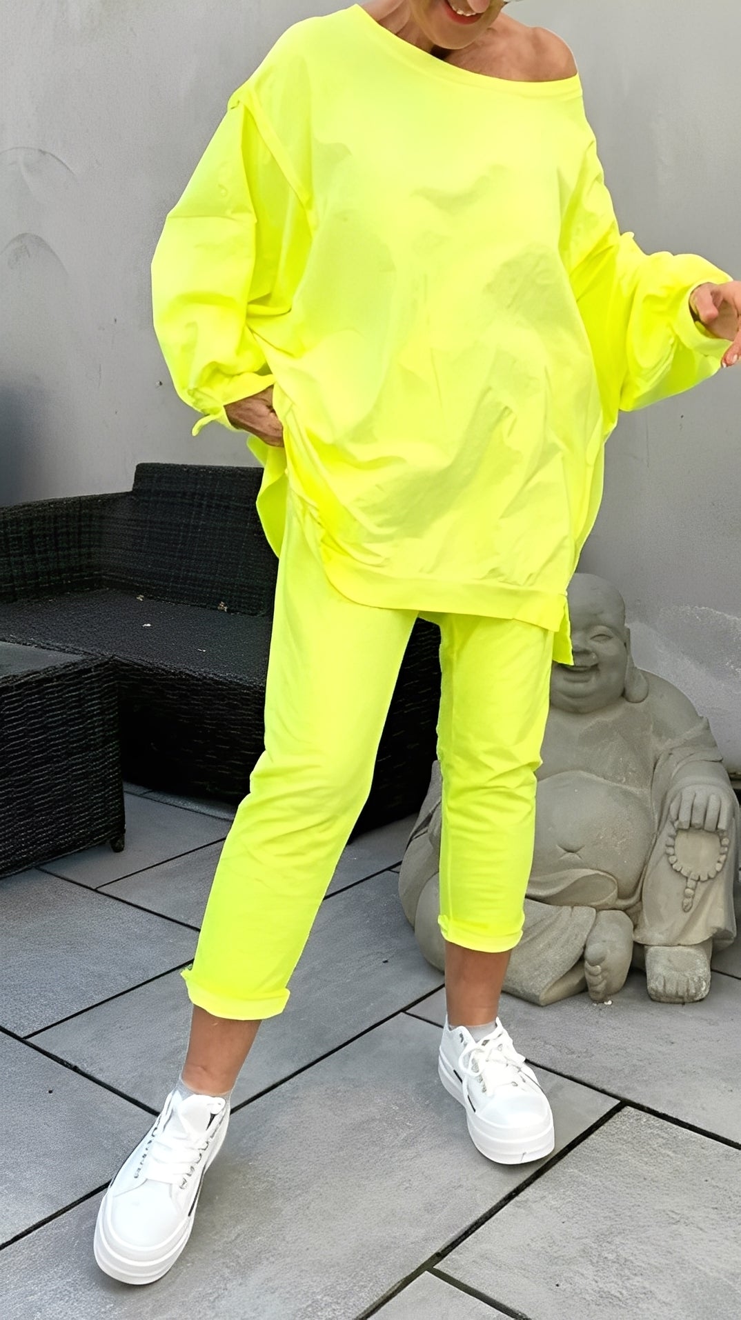 Eleanore - Tenue décontractée avec haut ample et pantalon pour femmes