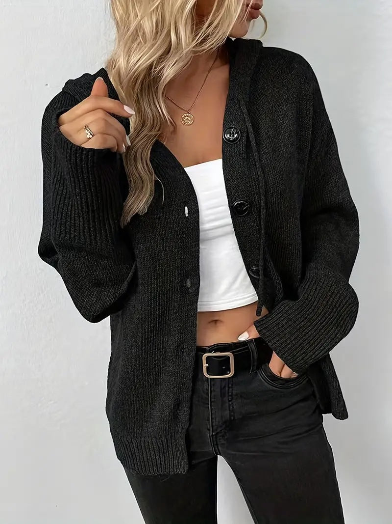 Carla - Cardigan chic et confortable avec capuche pour femmes