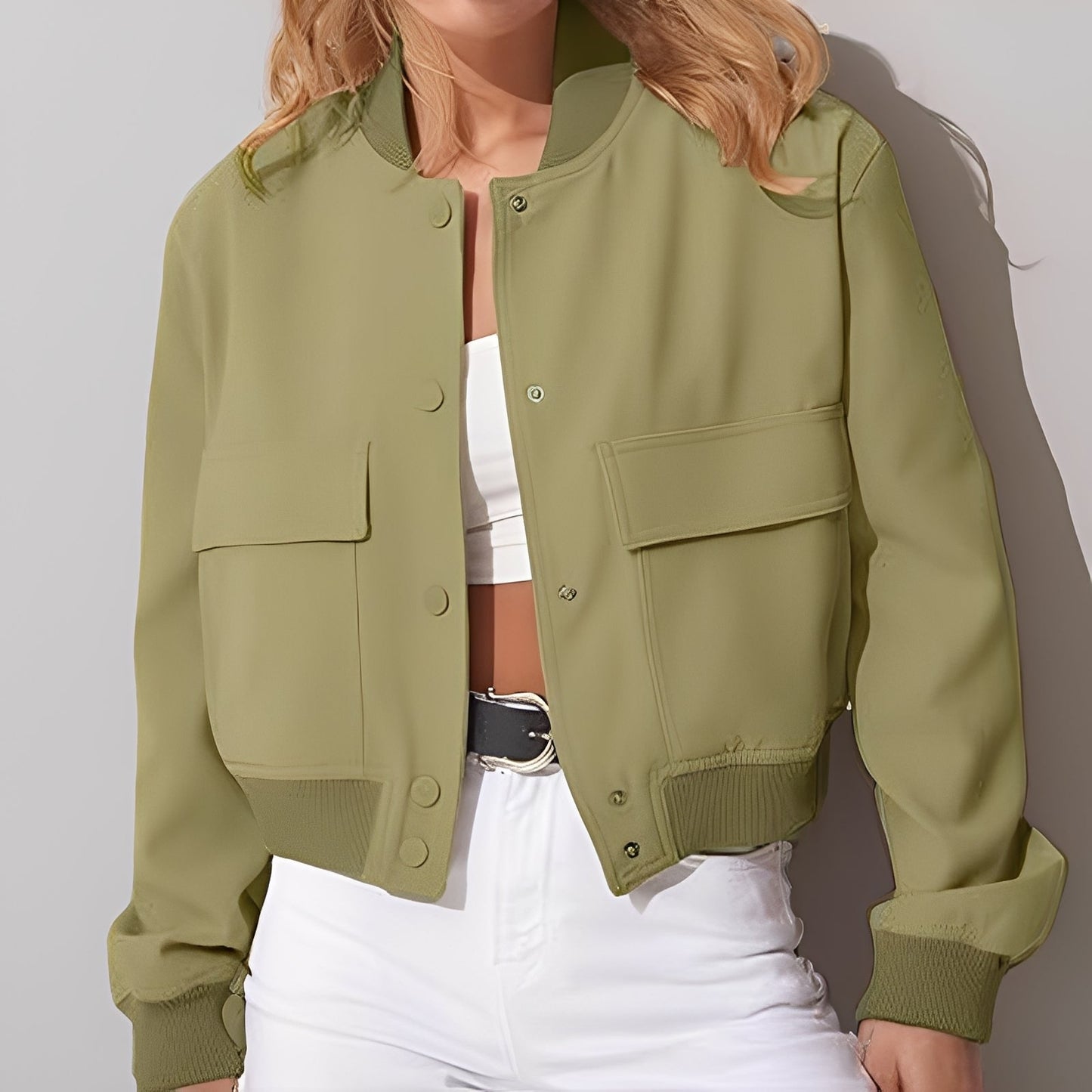Marva - Veste large et relax avec grandes poches pour femmes