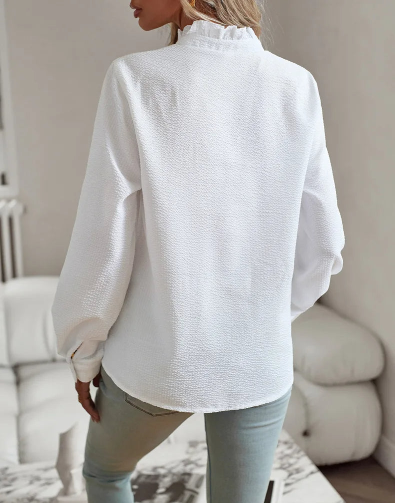 Alva - Blouse Élégante et Stylée pour l'Automne