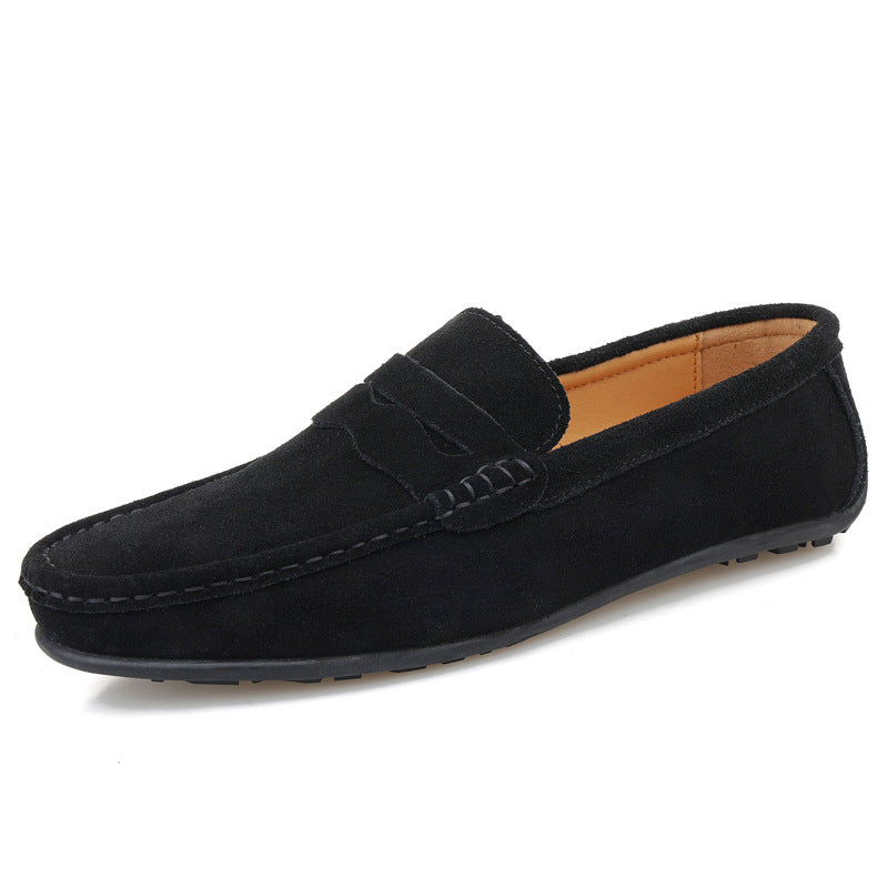Gibson - Mocassins rétro en daim pour hommes