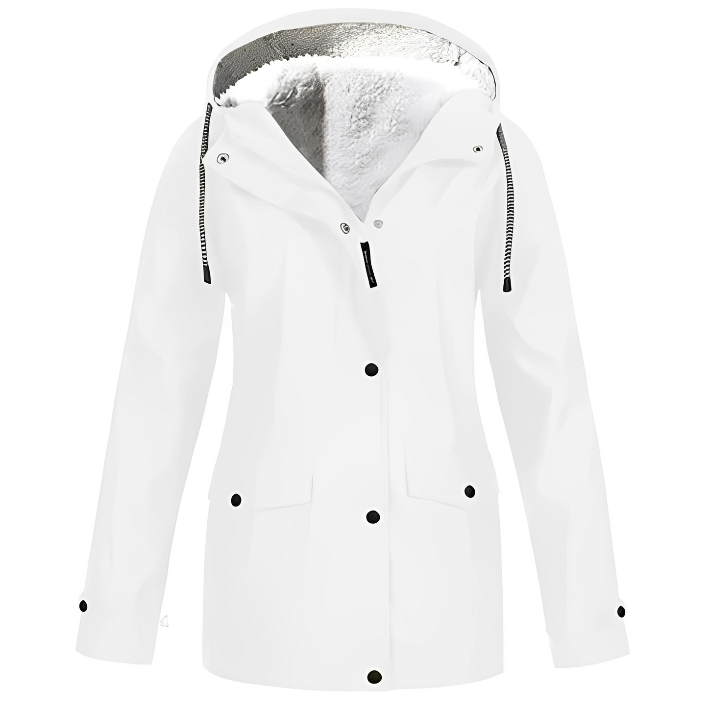 Sherlyn - Manteau à capuche pour femmes avec doublure polaire