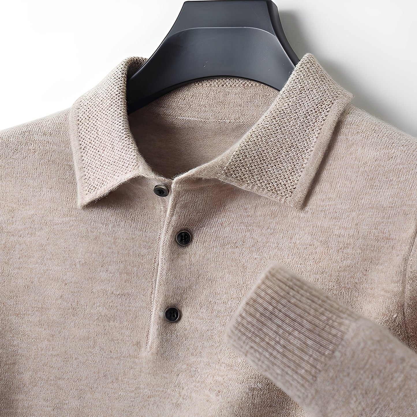 Romilly - Pull Polo en Cachemire Chic pour Hommes
