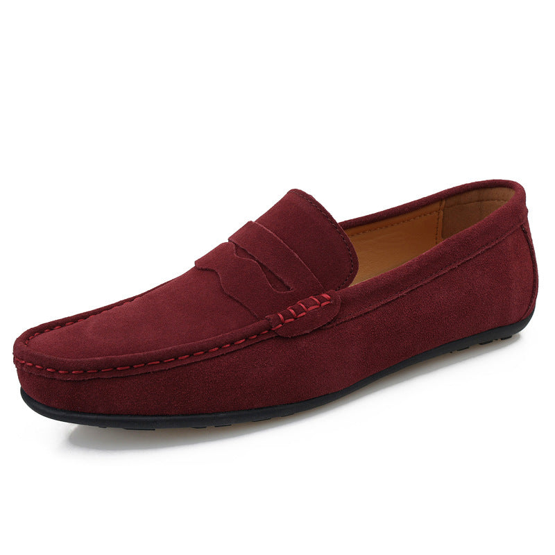 Gibson - Mocassins rétro en daim pour hommes