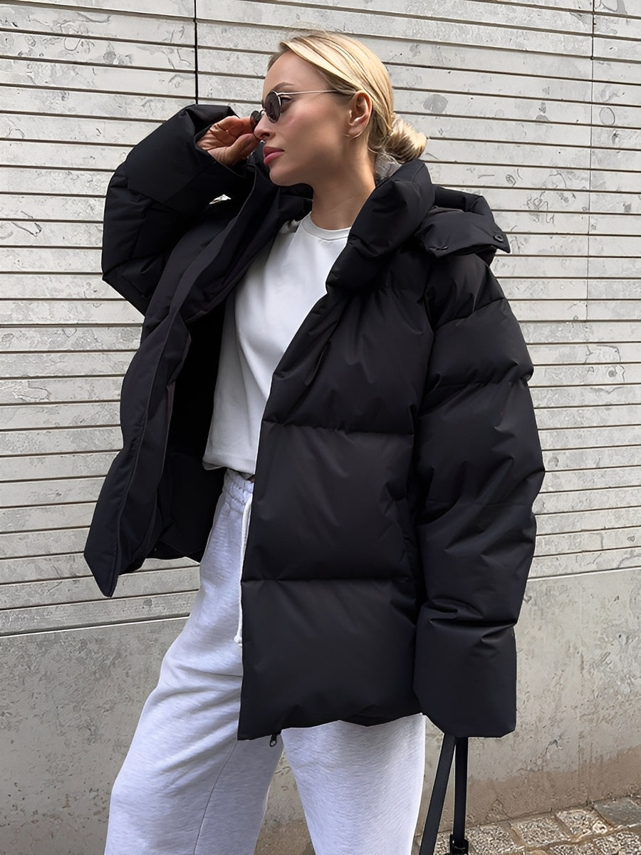 Loreen - Veste pour femmes, chaude, matelassée et ample