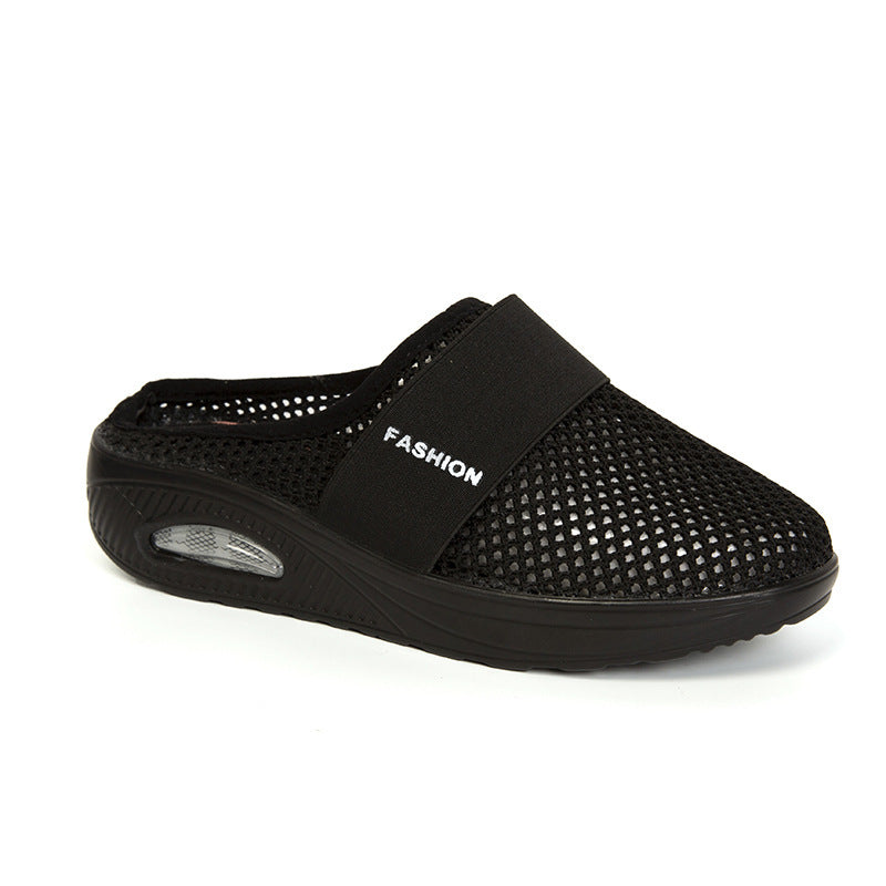 Wendi - Sandales Compensées Slip-On Orthopédiques pour Femmes
