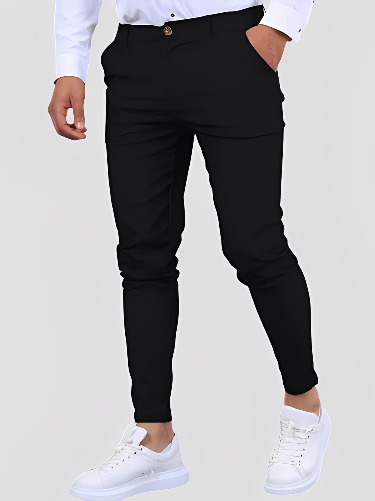 Shelton - Pantalon stretch homme décontracté et ajusté
