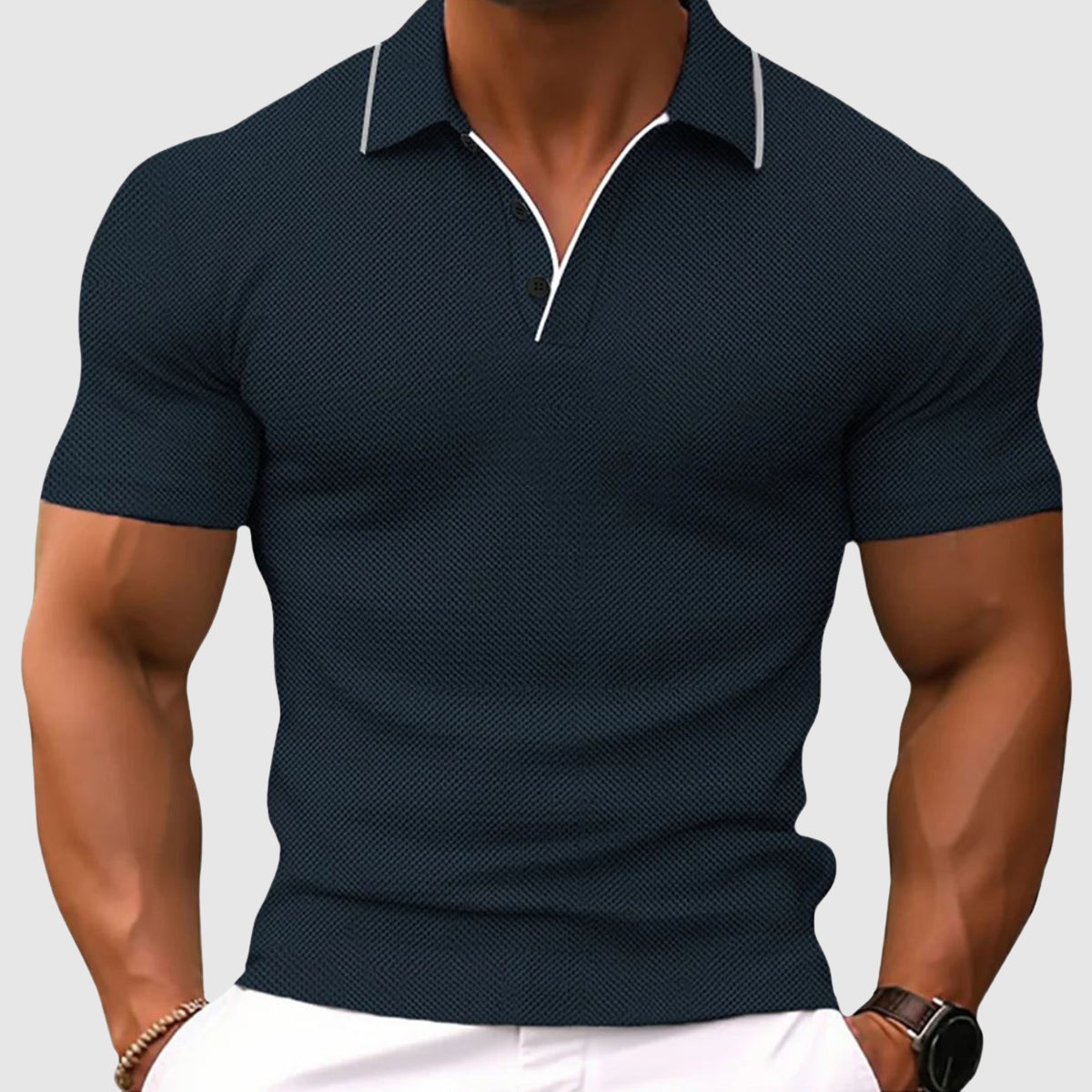 Jaren - Polo slim fit décontracté pour hommes