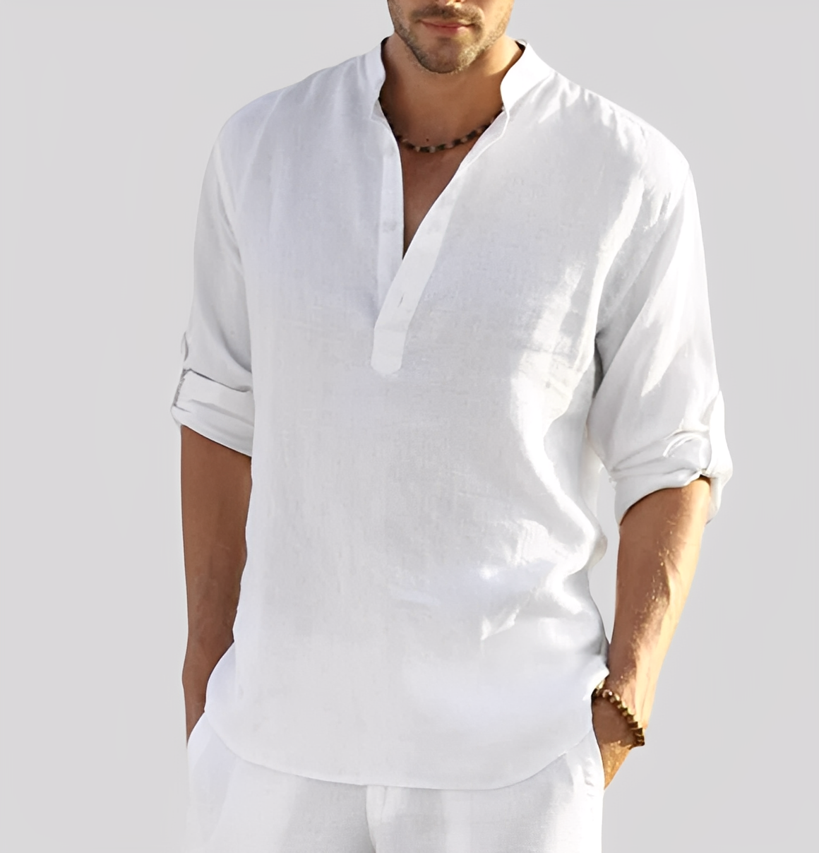 Adriano – Chemise en lin pour hommes