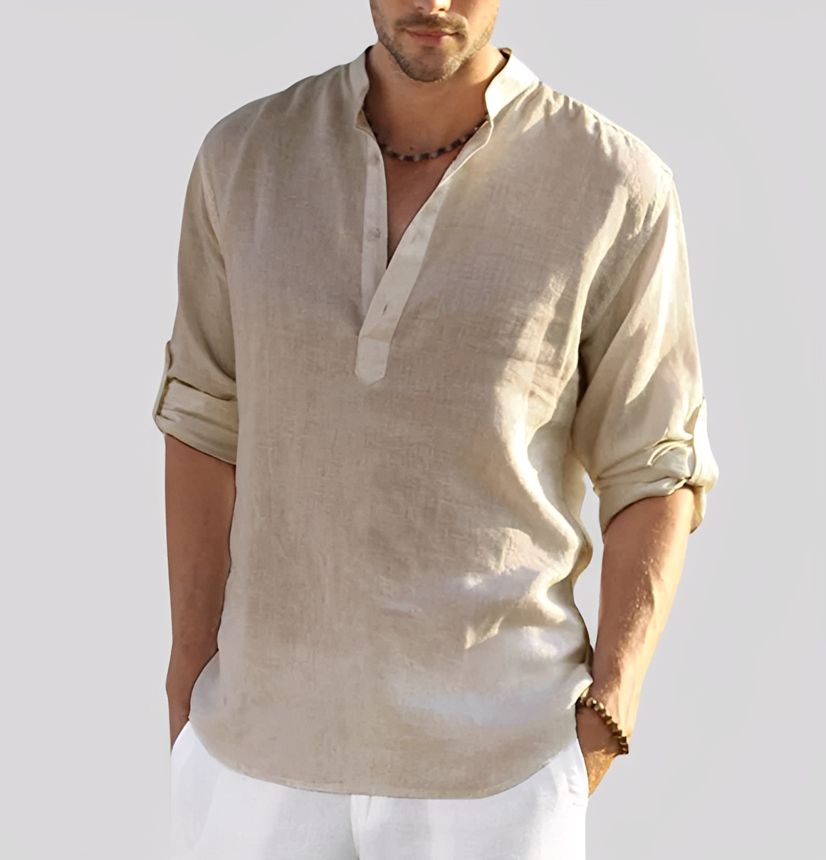 Adriano – Chemise en lin pour hommes