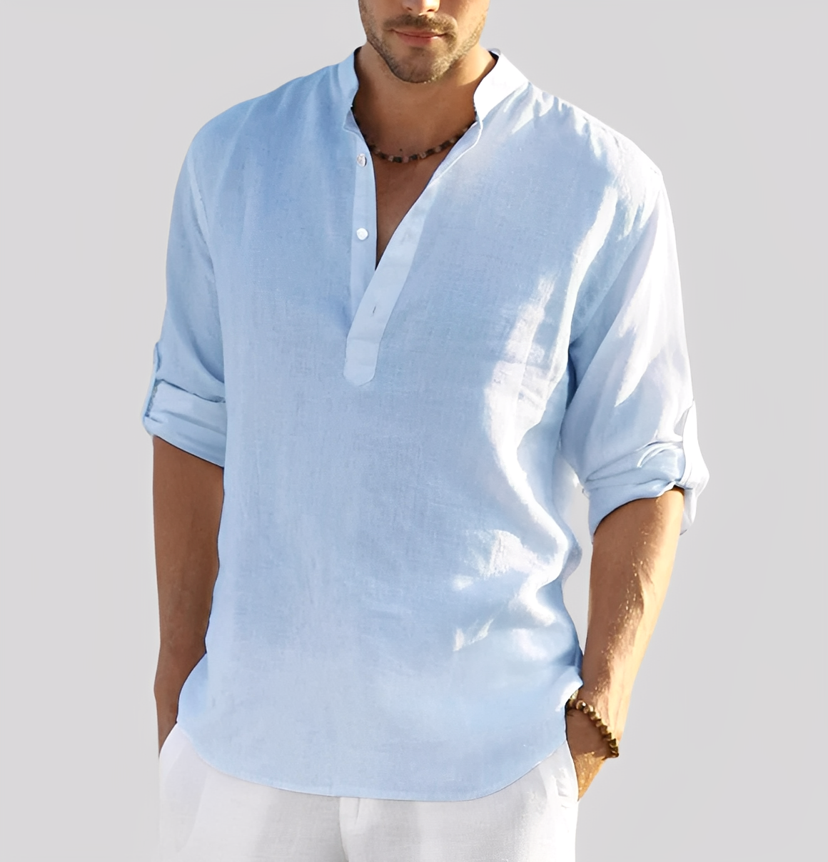 Adriano – Chemise en lin pour hommes