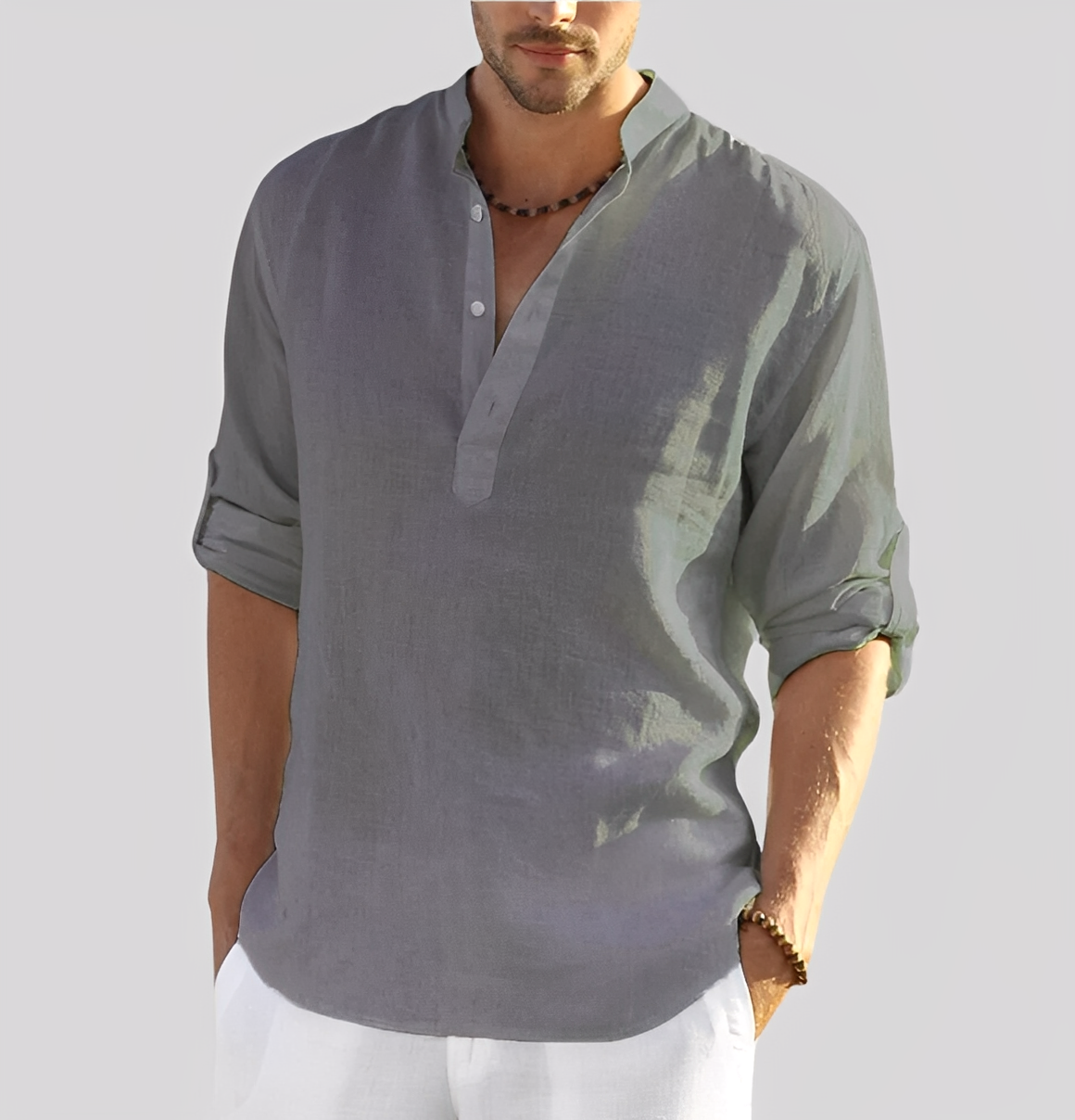 Adriano – Chemise en lin pour hommes