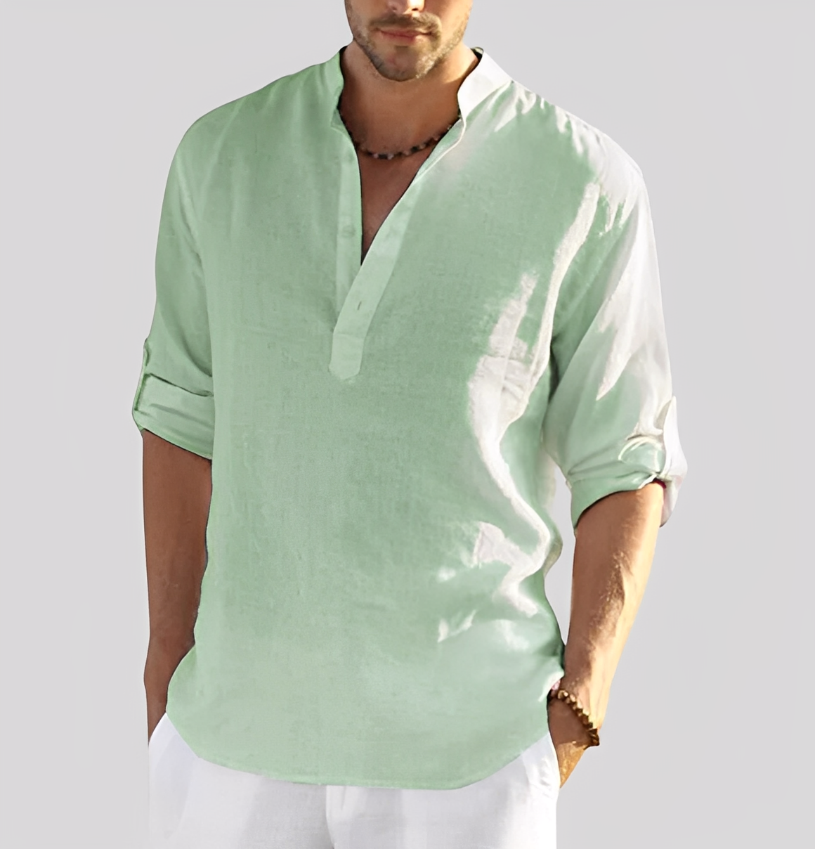 Adriano – Chemise en lin pour hommes