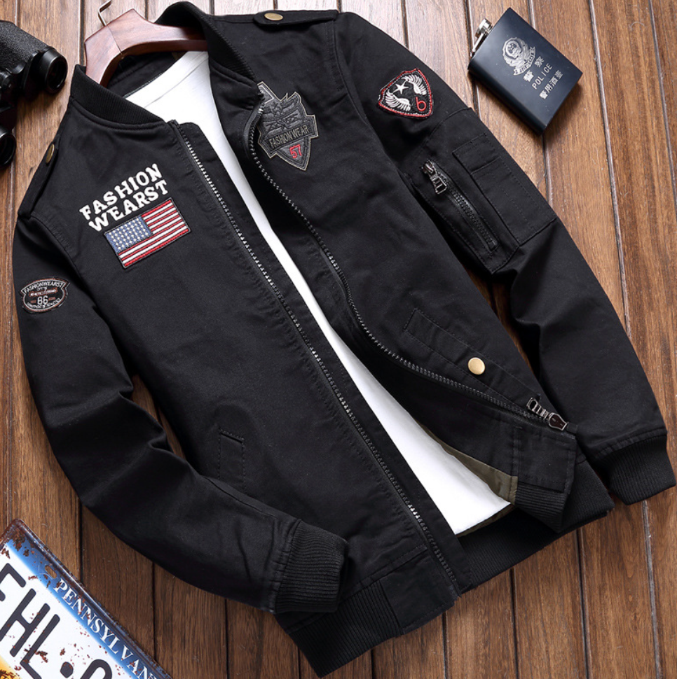 Jake - Blouson aviateur américain pour homme