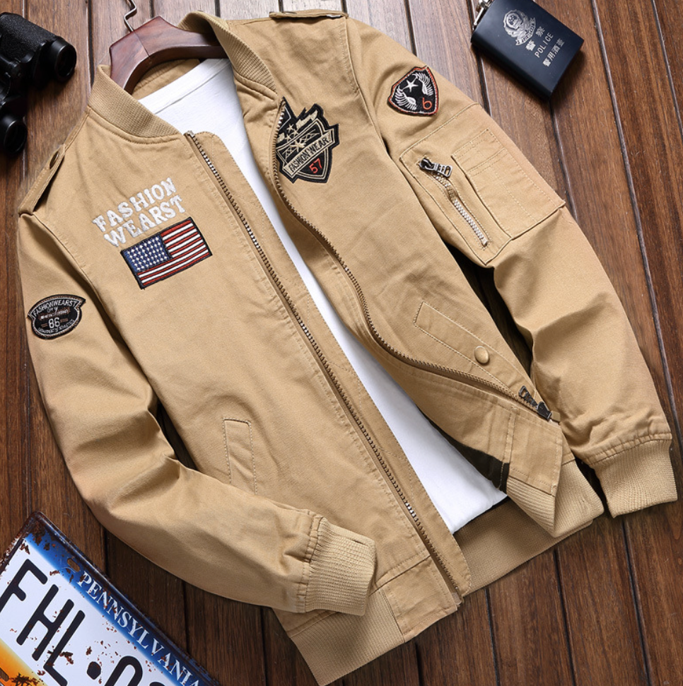 Jake - Blouson aviateur américain pour homme