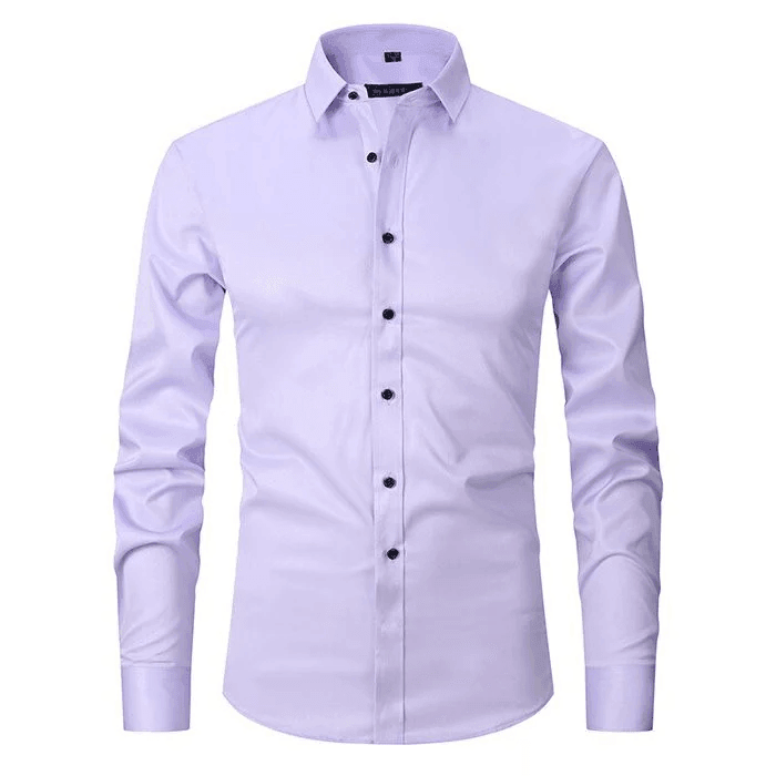 Lars – Chemise moulante à manches longues