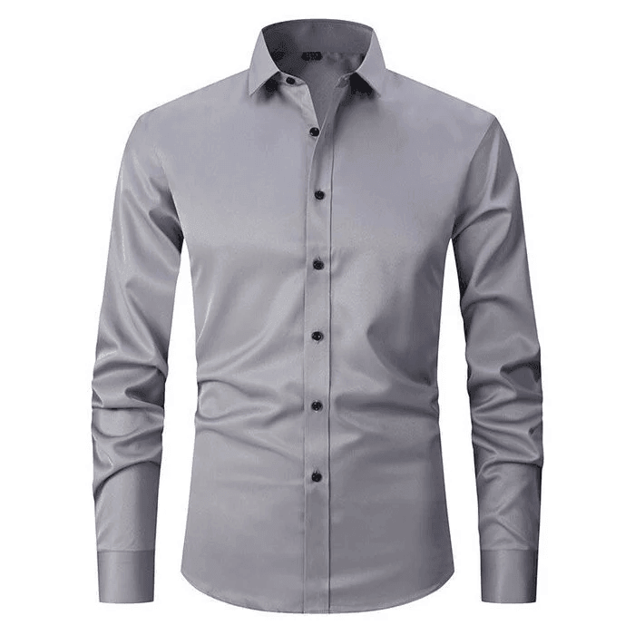 Lars – Chemise moulante à manches longues