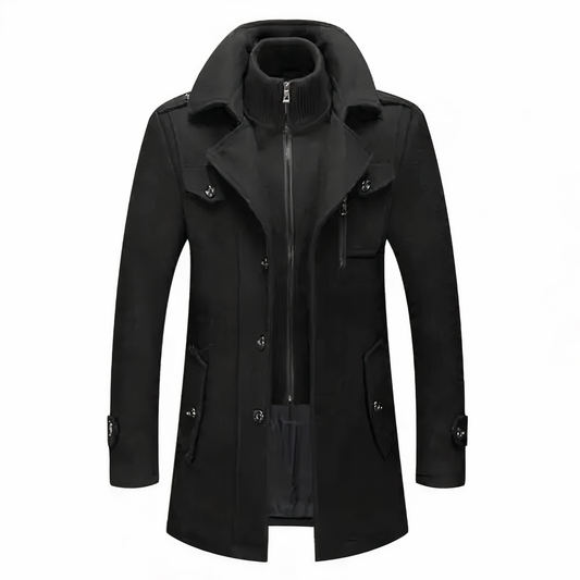 Grayson – Manteau Homme Mode à Double Col