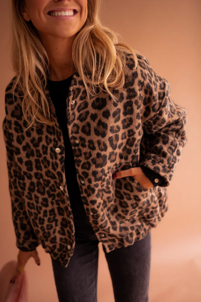 Lea – Blouson Léopard