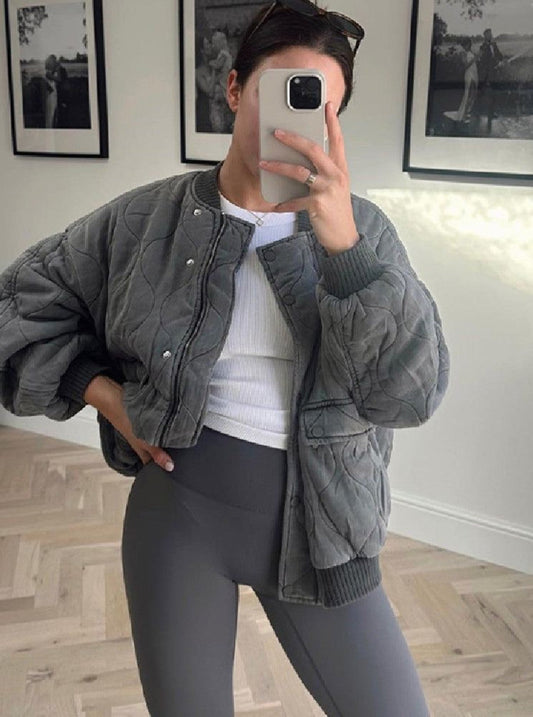 Sofia – Blouson Bomber Matelassé
