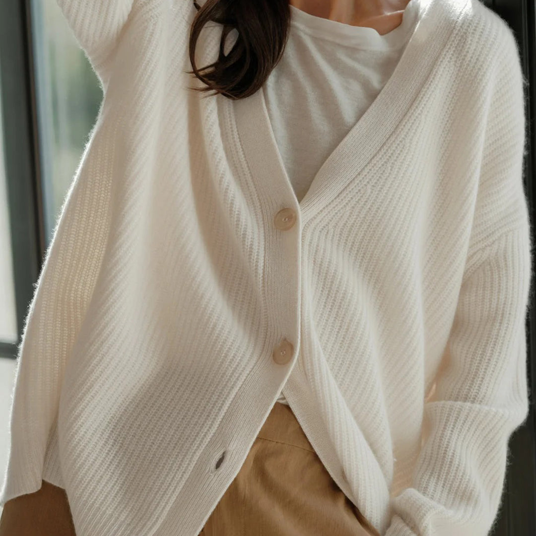 Leah - Cardigan En Cachemire Oversize