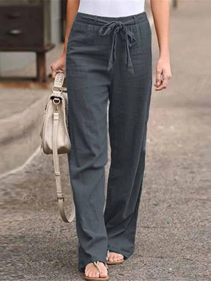 Cecilia - Pantalon en lin pour femme